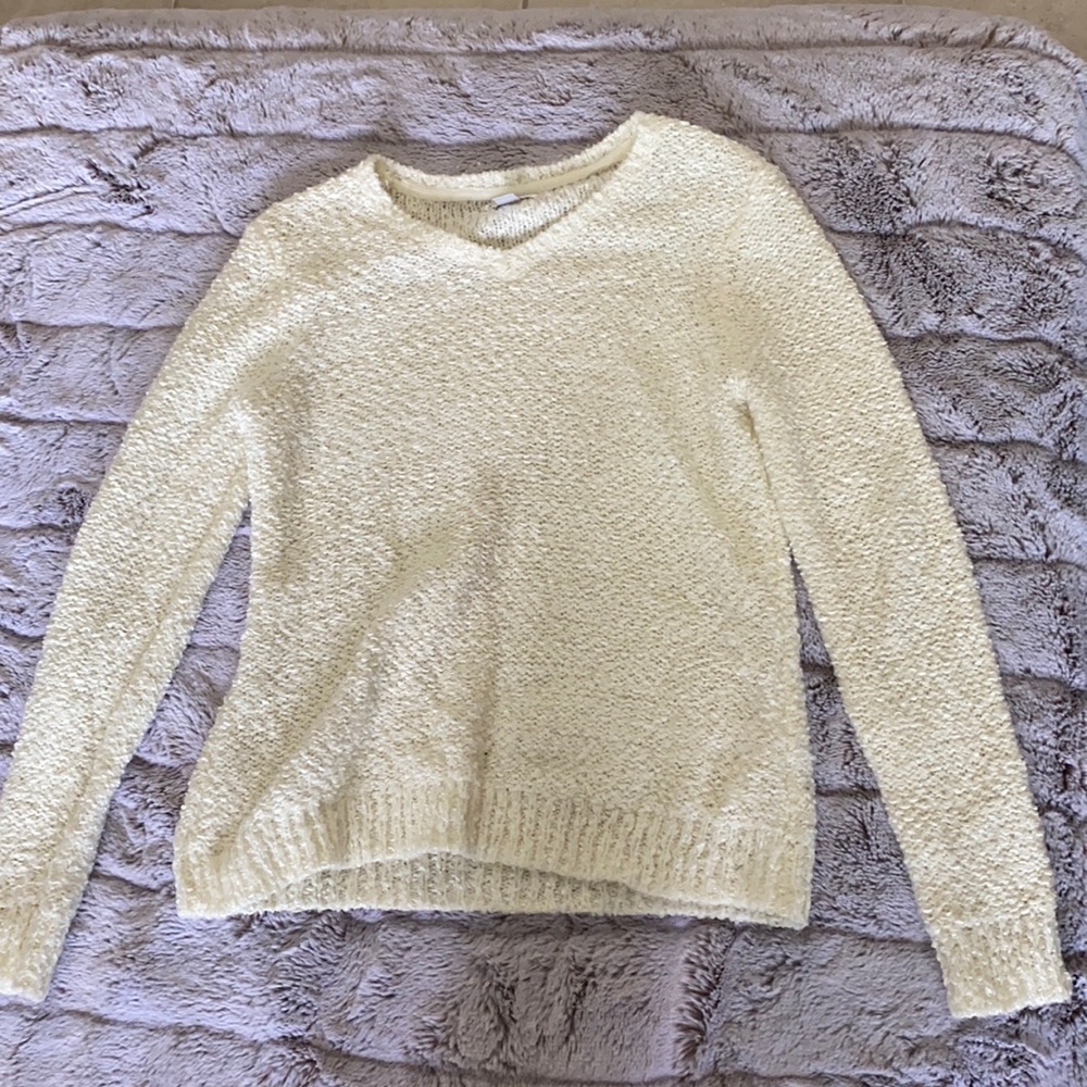 white croft&barrow sweater
